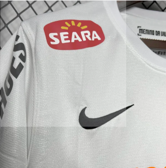 Maillot de football rétro domicile Santos FC 2012-2013