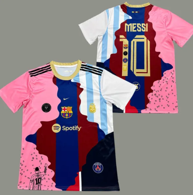 Maillot de football Messi #10 édition spéciale pour supporters
