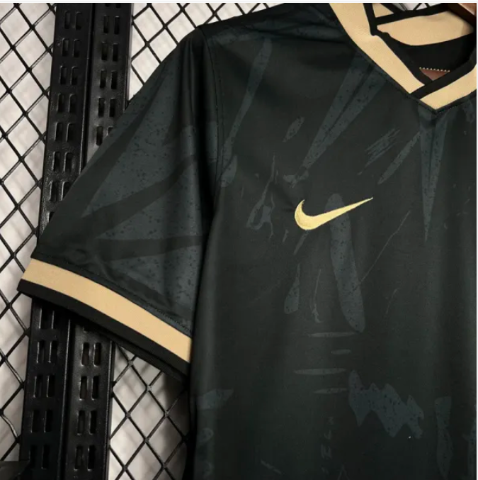 Maillot de supporters du Brésil noir 2022-2023