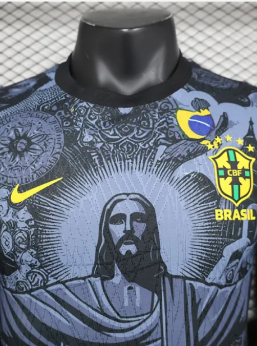 Maillot de football Brésil noir édition spéciale 24-25