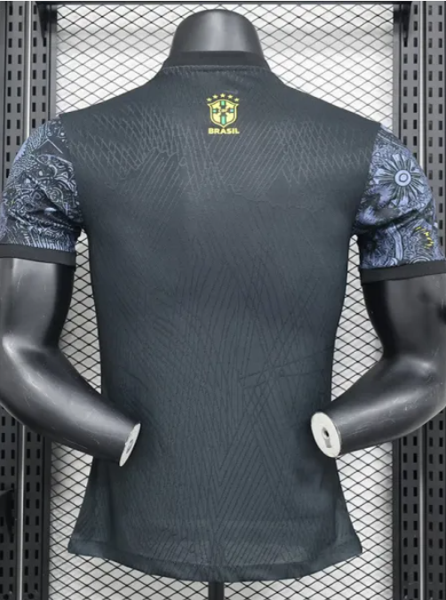 Maillot de football Brésil noir édition spéciale 24-25
