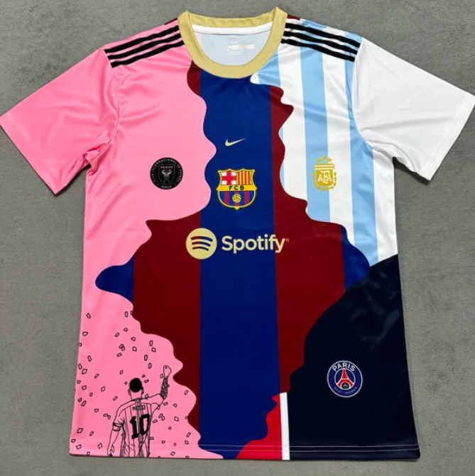 Maillot de football Messi #10 édition spéciale pour supporters