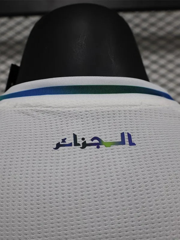 Maillot d'entraînement Algérie Blanc Édition spéciale 24-25