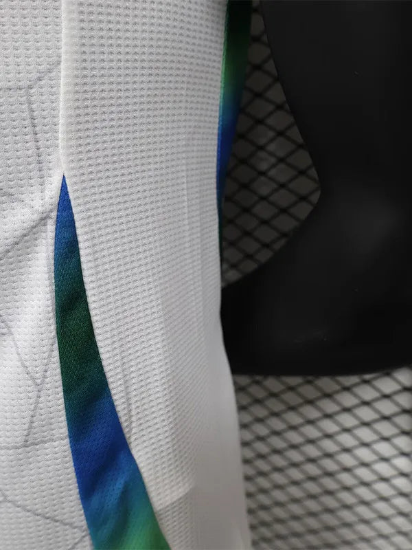 Maillot d'entraînement Algérie Blanc Édition spéciale 24-25