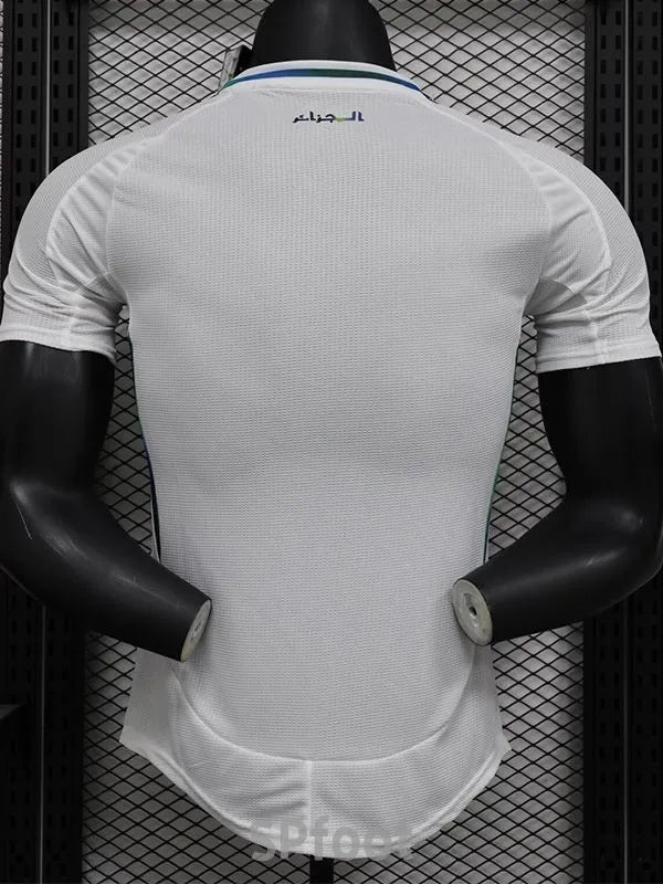 Maillot d'entraînement Algérie Blanc Édition spéciale 24-25