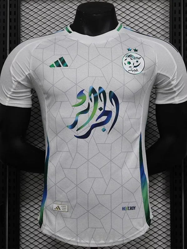Maillot d'entraînement Algérie Blanc Édition spéciale 24-25