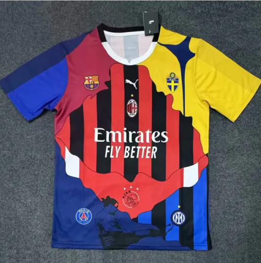Maillot de football Ibrahimovic n° 11 édition spéciale 25-26
