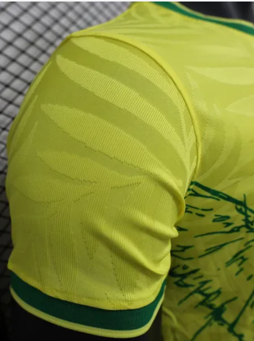 Maillot de football Brésil Jaune Édition Spéciale 22-23