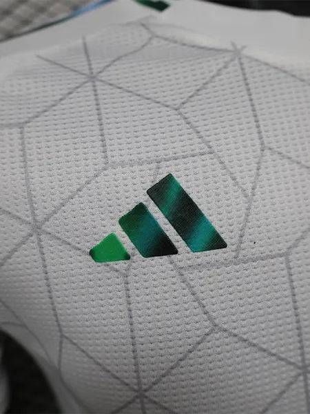 Maillot d'entraînement Algérie Blanc Édition spéciale 24-25