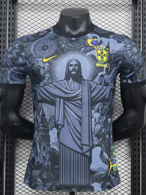Maillot de football Brésil noir édition spéciale 24-25